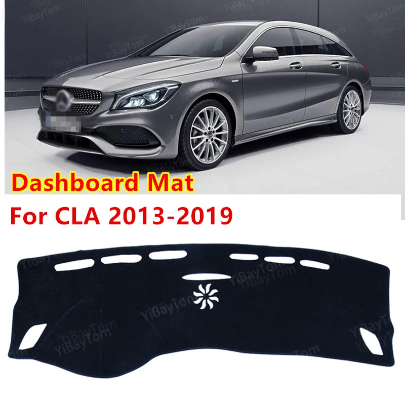 

Противоскользящий коврик для Mercedes Benz CLA C117 2013-2019, Солнцезащитный коврик, защитный ковер, чехол для приборной панели, аксессуары