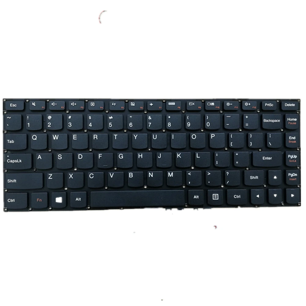 Новая сменная Клавиатура для ноутбука LENOVO IDEAPAD 510S-14IKB 510S-14ISK, цвет черный, американская версия (art.: 3a388804302) - 3a388804302