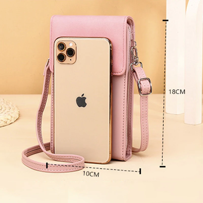 High Quality Matte Flap Phone Shoulder Bags Fashion Small Crossbody Bag for Women Ladies Handbags Brand Designer Female Pocket