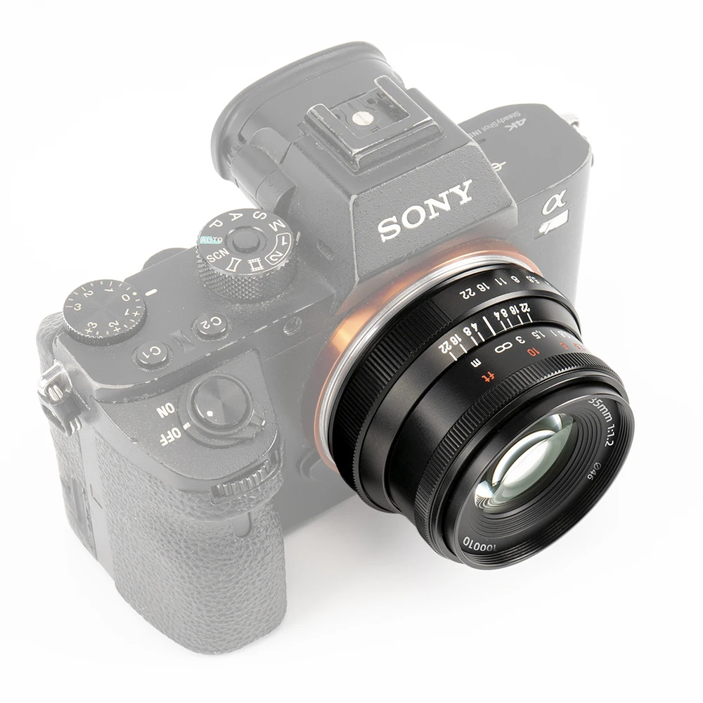 Объектив 7artisans 35 мм F1.2 II Portrait Для беззеркальных камер Fuji X Sony E Canon EF M EOS-M Nikon Z M4/3 mount