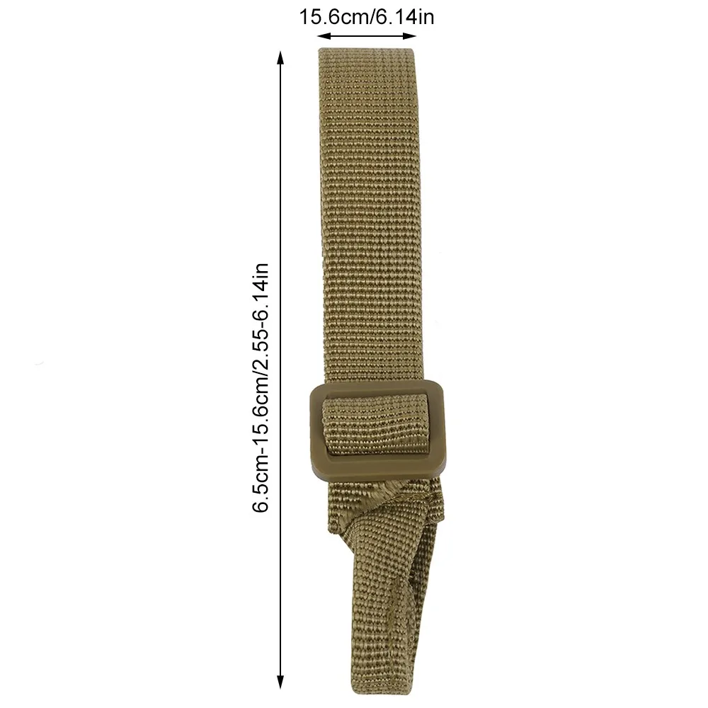 

2Pcs Tactical Universal Gun Rope Buttstock Sling Mount Strap Adapter Webbing Strapping Belt Rifle Attachment