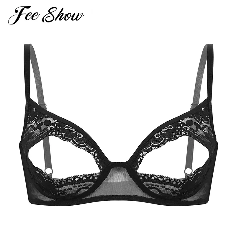 Хит продаж Женская обувь в нижнее белье Sissy из прозрачного кружева Топ