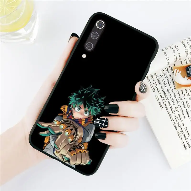 

Midoriya Izuku My hero academia anime Phone Case For Xiaomi Redmi note 7 8 9 t k30 max3 9 s 10 pro lite funda coque