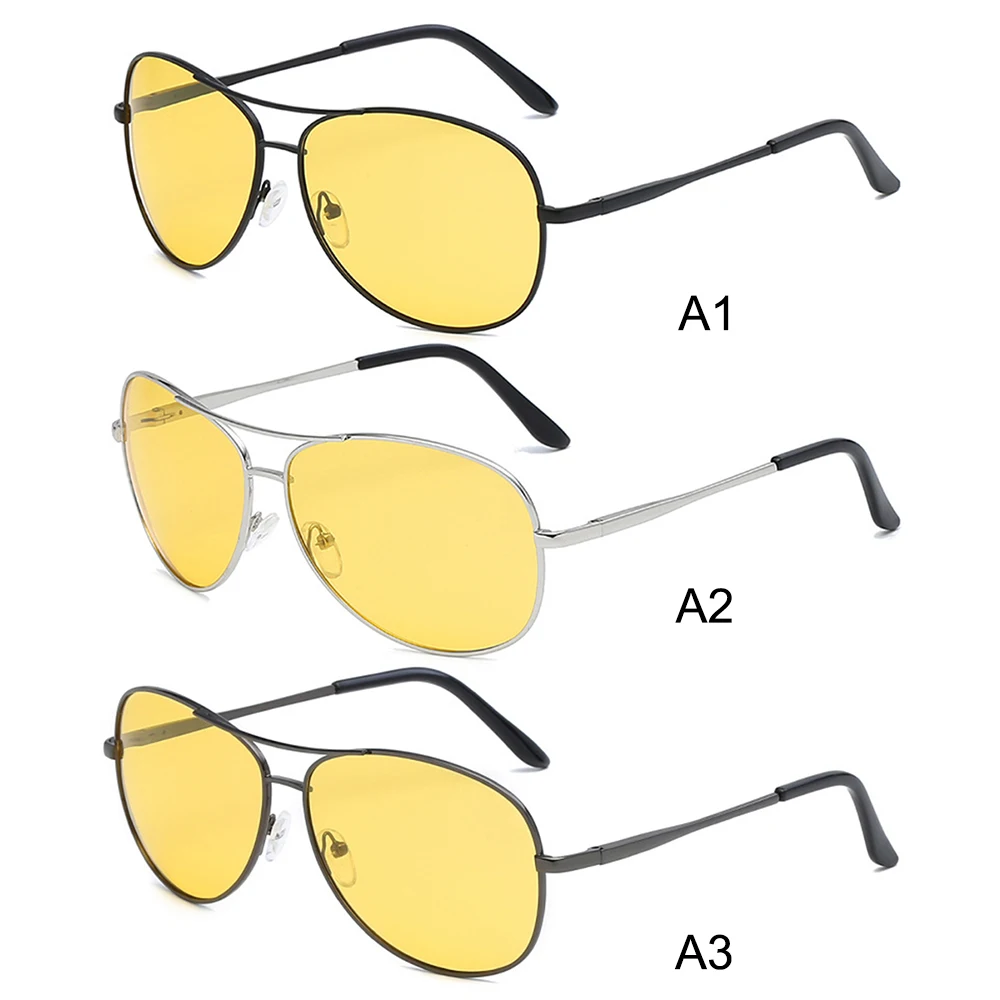 UV400 поляризационный светильник очки для ночного вождения желтые солнцезащитные