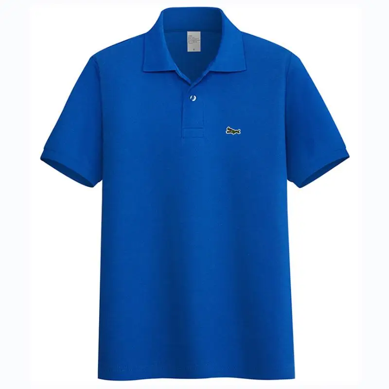 Мужская рубашка поло с коротким рукавом 2020 хлопок|Поло| |