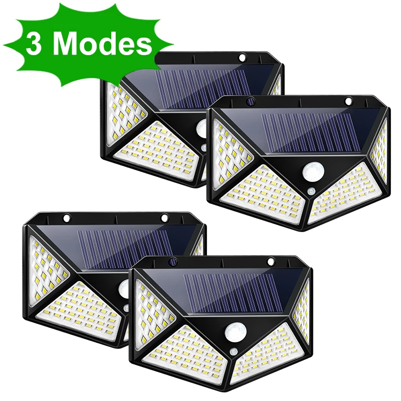 

Outdoor Lighting Led Solar Power Lights Lamp Pir Motion Sensor Wireless Wall Street Light Waterproof for Garden Decoration