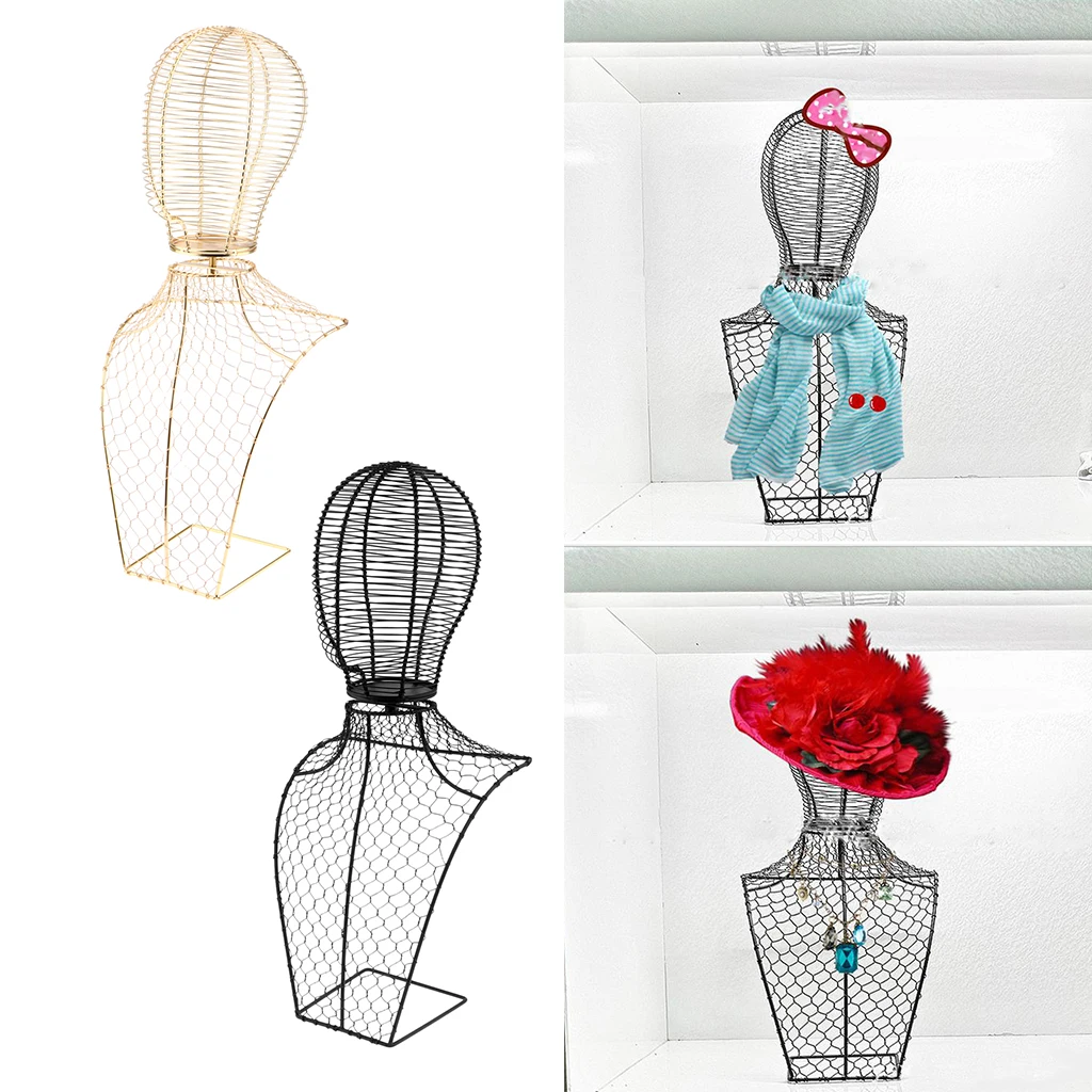 2 шт./компл. унисекс туловище манекен голова модель шляпа стойка подставка для