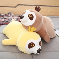 large sloth plush animal toy doll long pillow for children birthday gifts family decoration toys 60cm80cm100cm