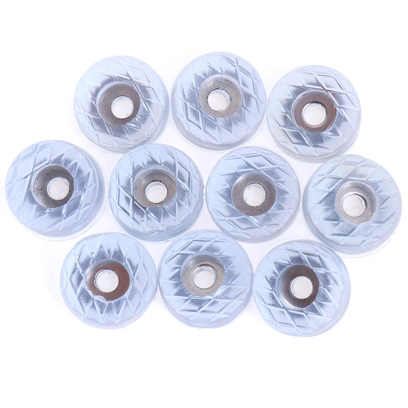 

10pcs Soft Transparent Non-slip Pads Chair Table Feet Leg Bottom Pads Furniture Sofa Stool Foot Covers Floor Protectors