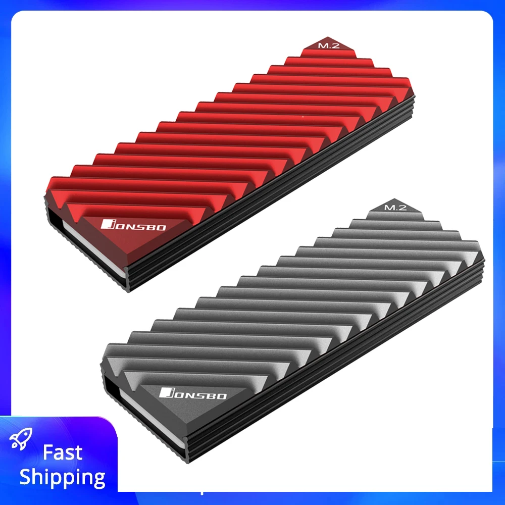 M.2 SSD NVMe теплоотвод M2 2280 жесткий диск алюминиевый с тепловой прокладкой для