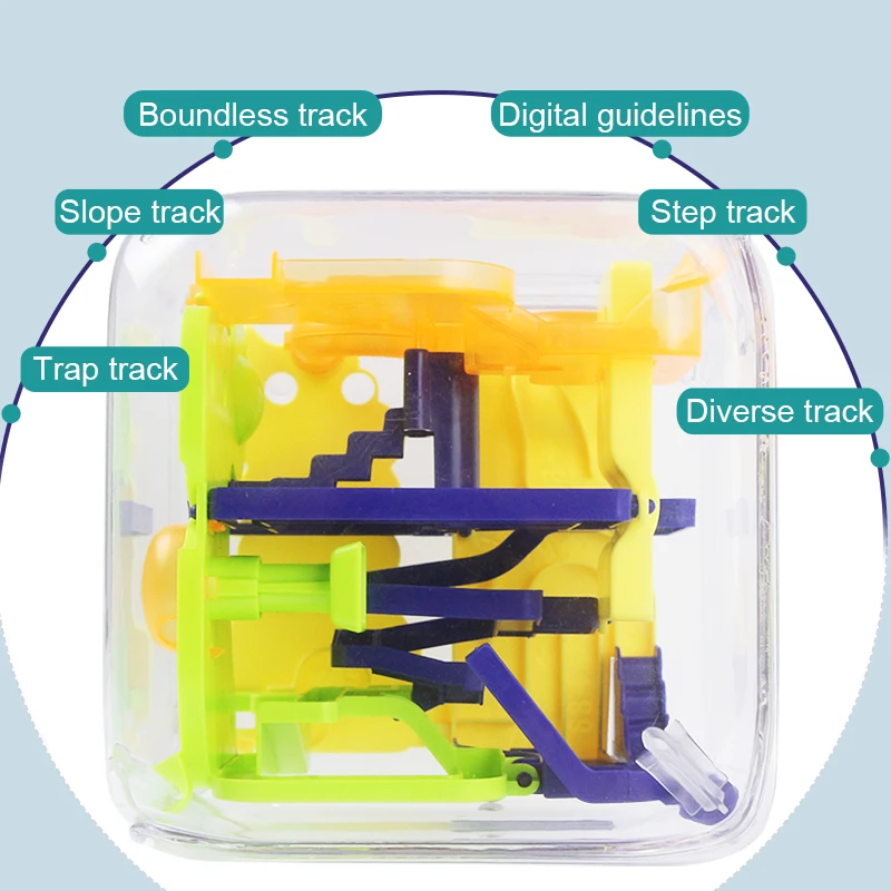Волшебная головоломка лабиринт подвижный шар трек игра мозга интеллект IQ баланс