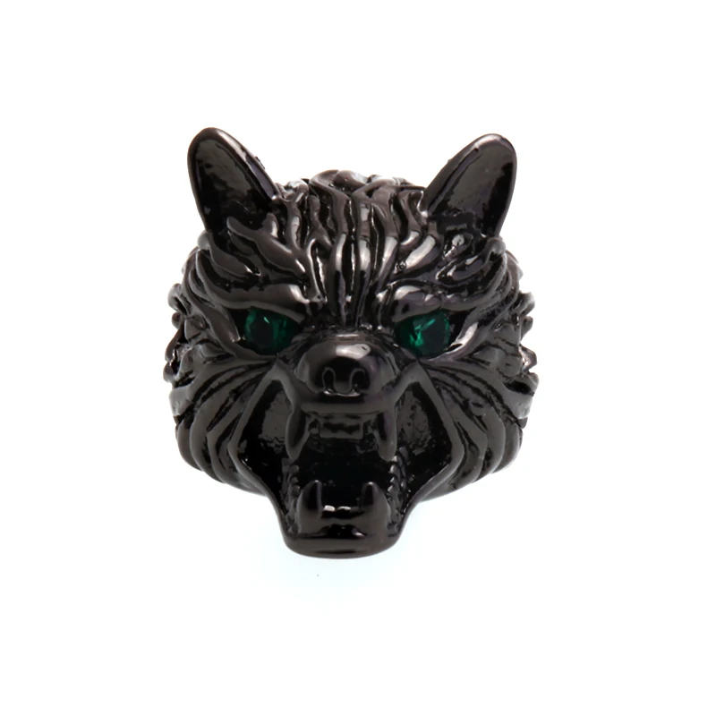 Бусины с волчьей головой для изготовления ювелирных изделий аксессуары сделай