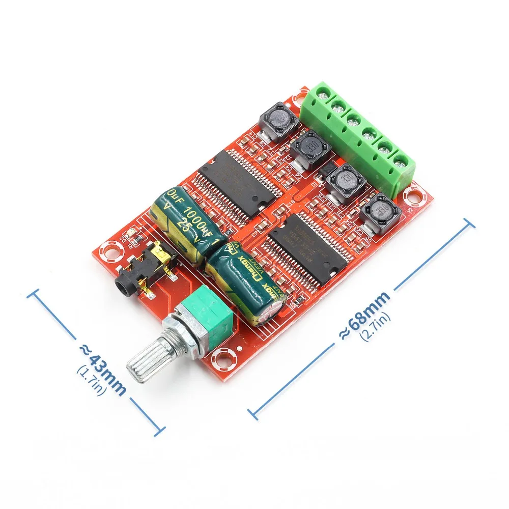 Φ 20W x 2 для цифровой платы усилителя Yamaha Stereo HIFI Плата класса D | Компьютеры и офис