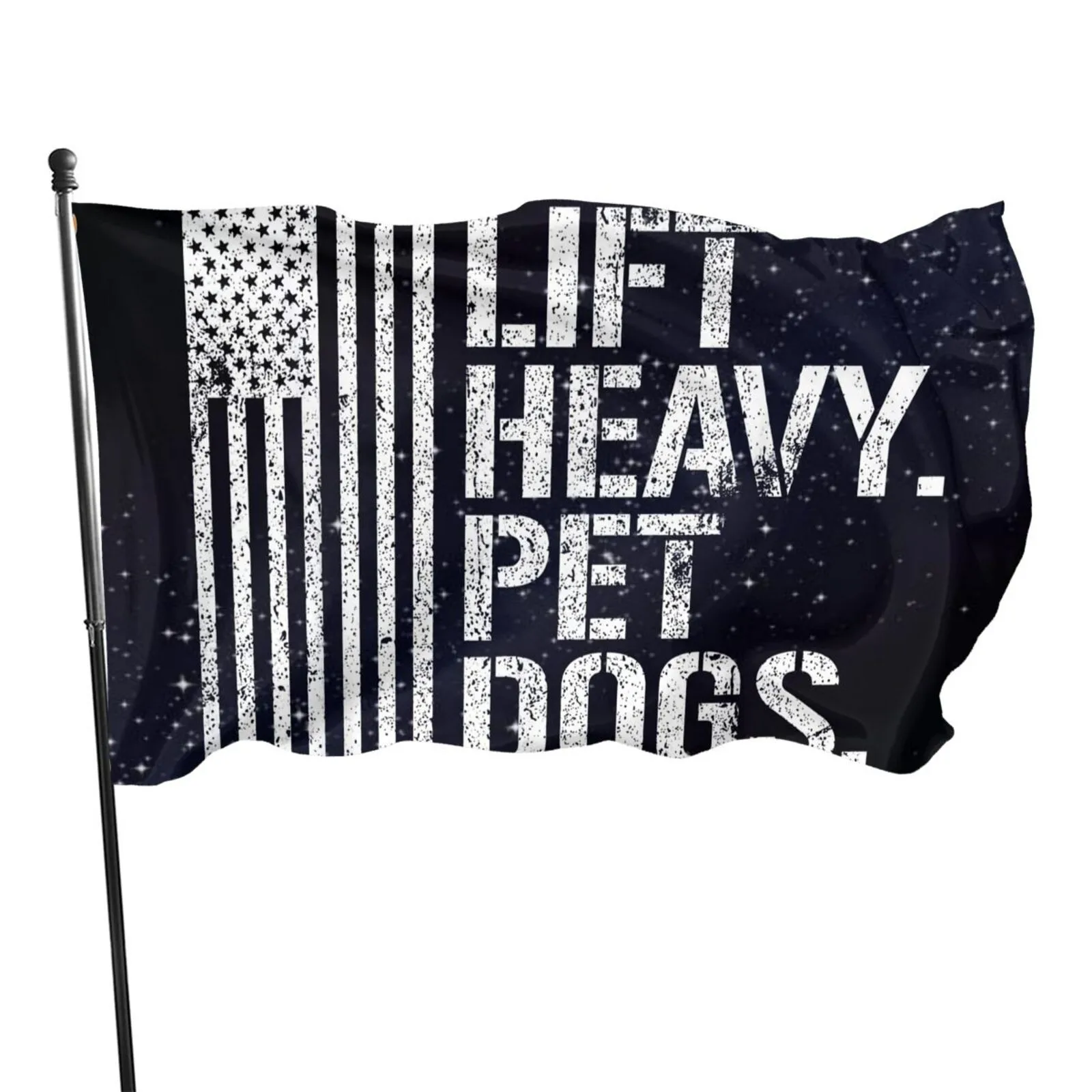 

3d печать изготовление на заказ поднять тяжелые для домашних животных собак флаг 90x150 см 120x180cm