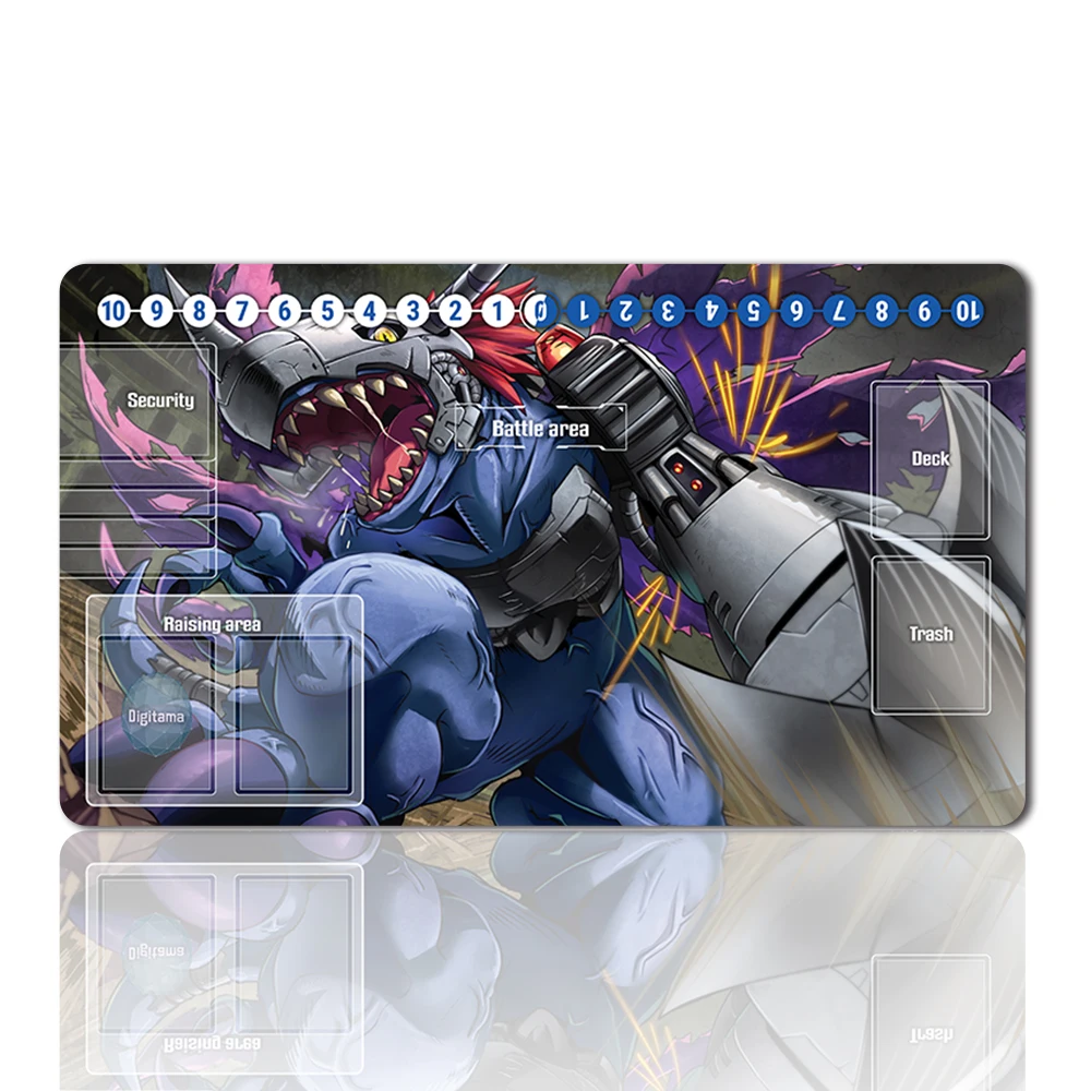 

30122416 - Board Game DTCG Playmat Table Mat Size 60X35 cm Mousepad Play Mats Compatible for Digimon TCG CCG RPG