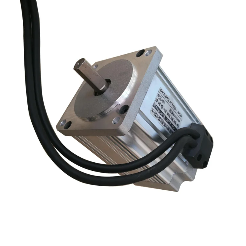 60 BLDC мотор NEMA 24 бесщеточный DC 24V/ 48V 400W 3000rpm 1.27Nm | Обустройство дома