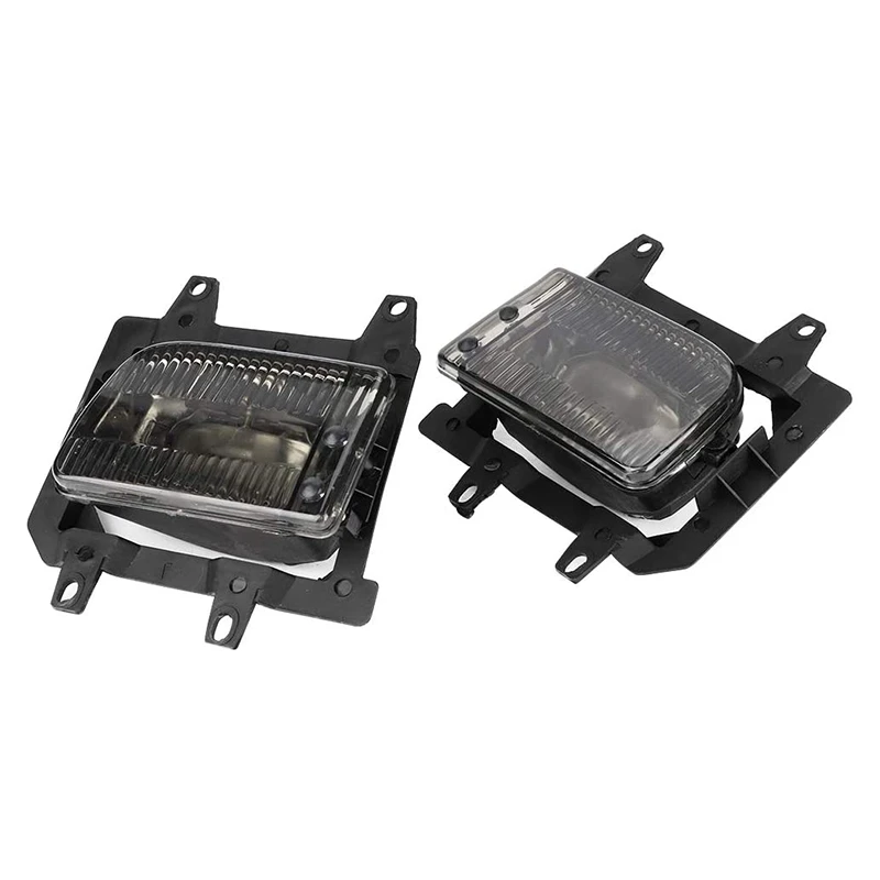 

2Pcs Car Front Bumper Grille Fog Lights Fog Lamps For-BMW E30 3 Series 1985-1993 63171385945 63171385946