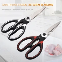 kitchen scissors multifunctional shears tool cutter chicken vegetables meat bottle opener nutcracker stainless steel home garget