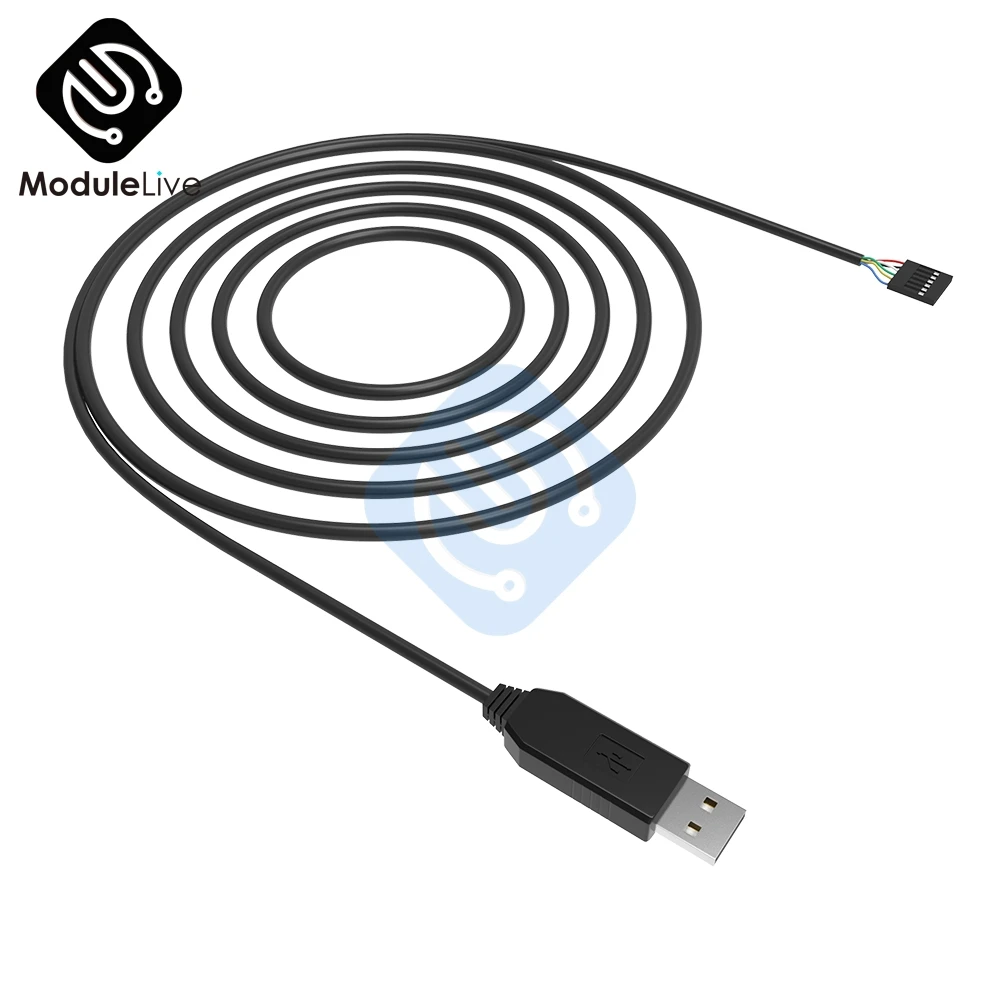 6 контактов FTDI FT232RL FT232 модуль для Arduino USB в TTL UART последовательный провод адаптер