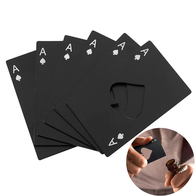 Креативная Лопата открывашка Кредитная карта открывалка для бутылок