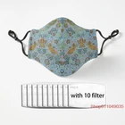 Маска МужскаяЖенская, многоразовая, с защитой от пыли и влаги клубники