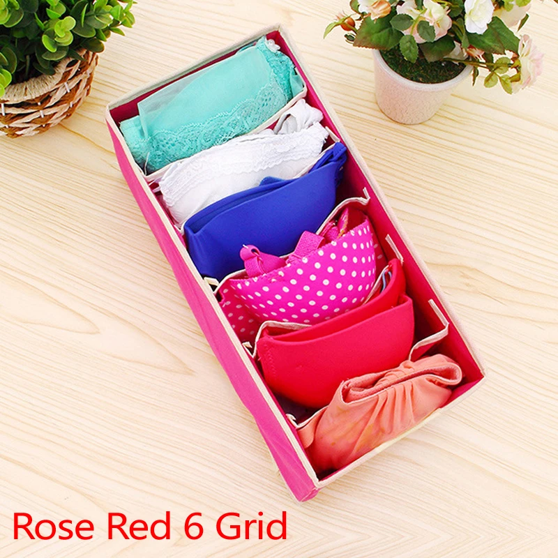 Складной ящик для хранения нижнего белья из нетканого материала|Ящики хранения| |