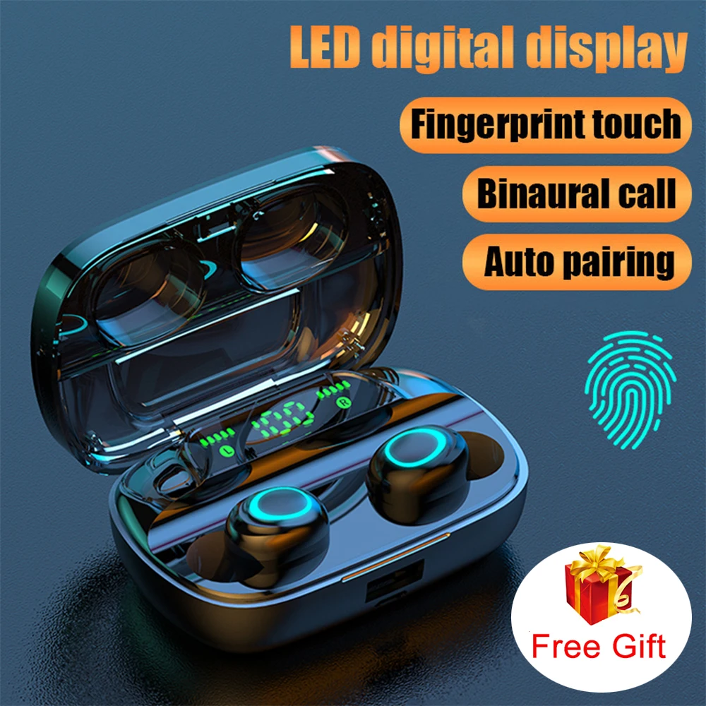 Беспроводные наушники Bluetooth TWS беспроводные с шумоподавлением гарнитура для