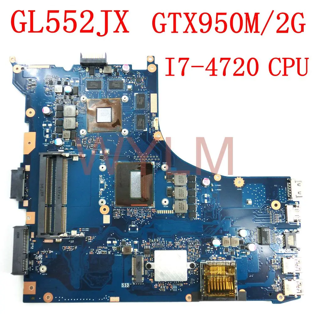 Материнская плата GL552JX материнская для ноутбука ASUS FX plus ZX50J ZX50JX GL552J процессор REV2.0