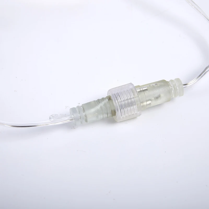 Светодиодный светильник метеоритный дождь на солнечной батарее праздничная