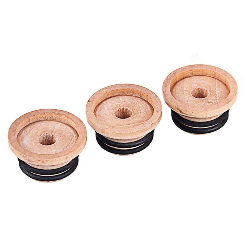 3 шт. Гитарные ручки в винтажном стиле противоскользящая деревянная ручка