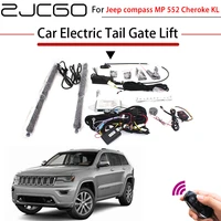 zjcgo car electric tail gate lift trunk rear door assist system for jeep compass mp 552 cheroke original car key remote control