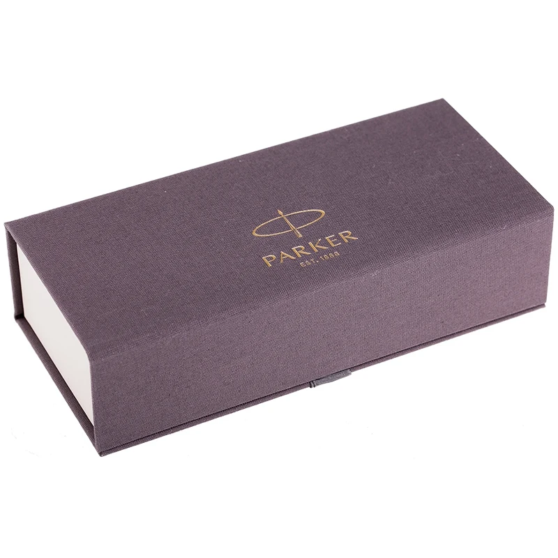 Ручка шариковая Parker &quotSonnet Black Lacquer CT" черная 1 0мм поворот. в подарочной упаковке