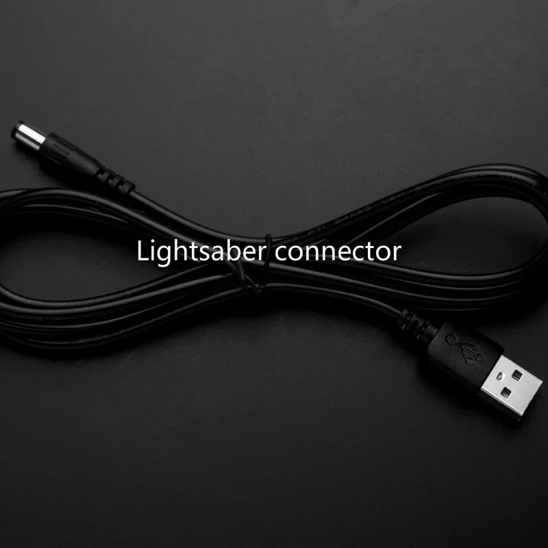 

Lightsaber Sabre De Luz Cabo De Carregamento De Alta Qualidade Usb Para Dc5.5 * 2.1 Cabo