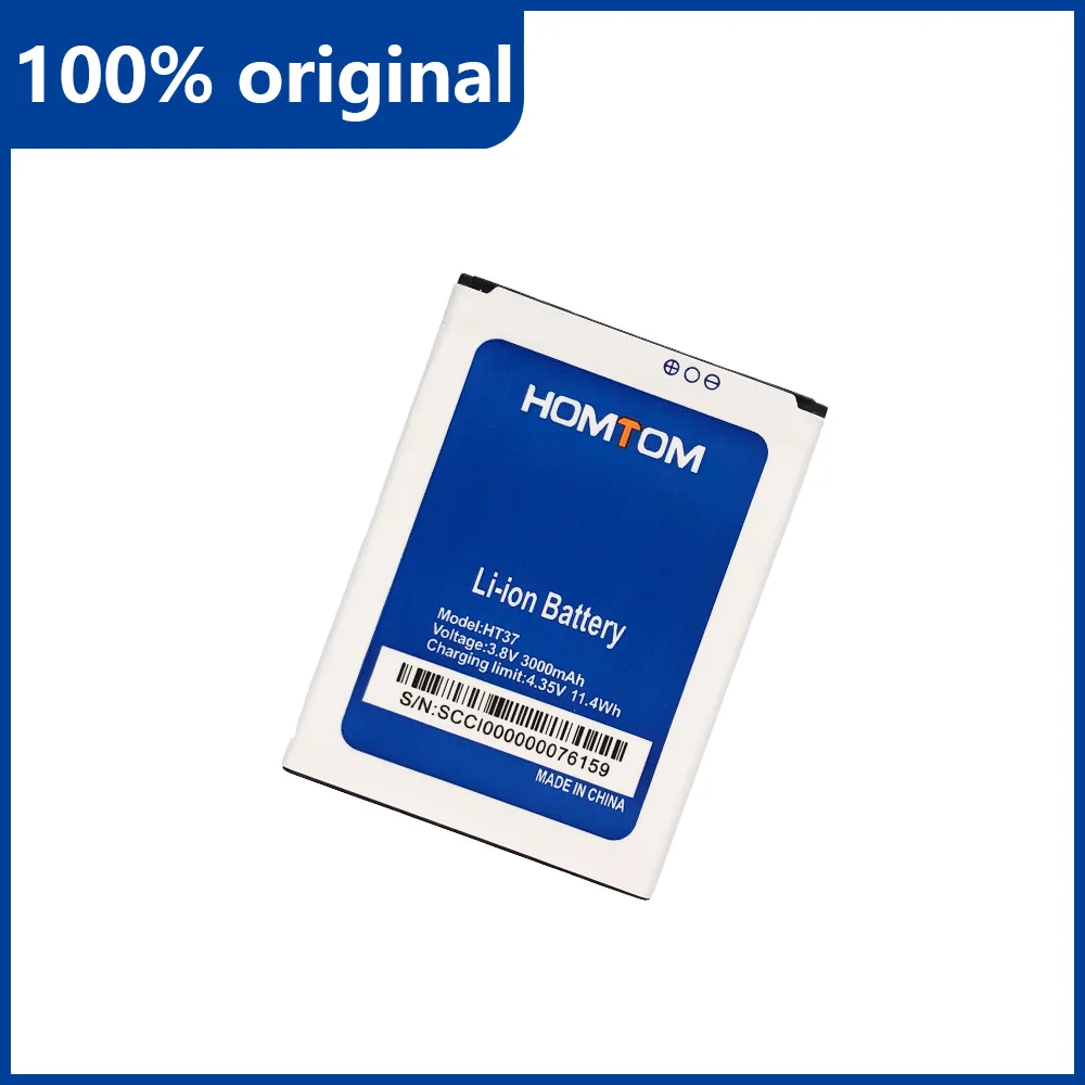 100% оригинальный 3000mAh HT37 аккумуляторная батарея для телефона HOMTOM / PRO