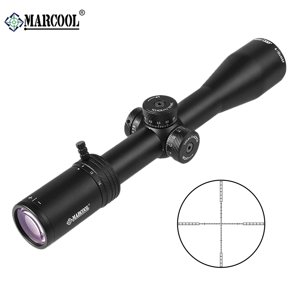 Охотничий винтовочный прицел Marcool 6-24x50 SF запираемый Коллиматор тактический