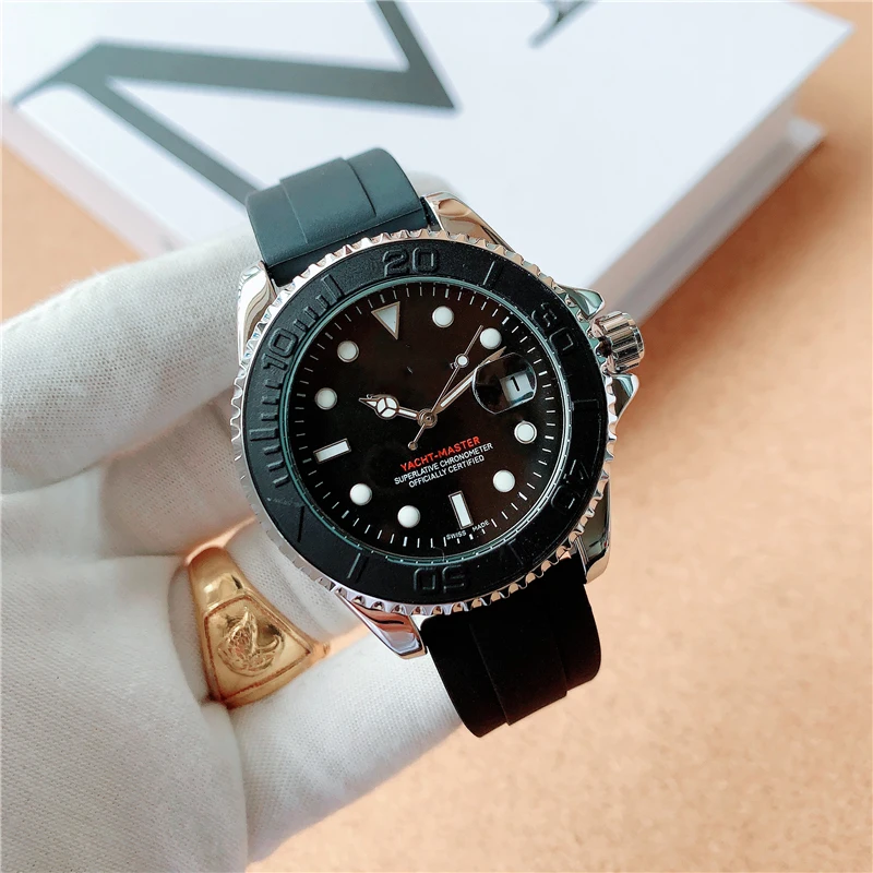 

Top luxury brand water ghost made men's quartz watch fashion waterproof belt men's watch Relogio Masculino with box 1889