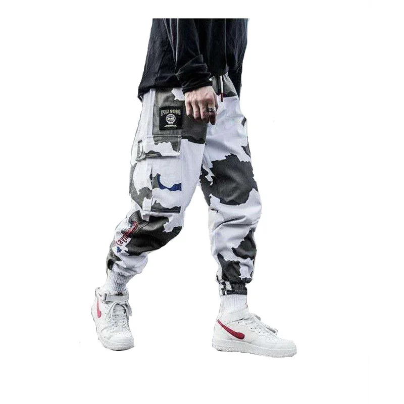 

hip hop cargo pant mens casual pants fashion joggers streetwear sweatpant trousers sportwear pantalon homme