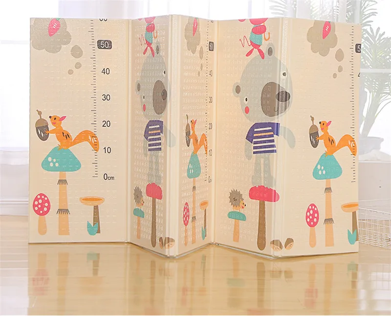 Складной детский двусторонний игровой коврик XPE Puzzle Детский коврик Tapete Infantil комната ползающий коврик нетоксичный Детский ковер Brinquedos