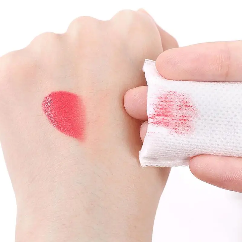 50 шт./пакет органические ватные подушечки средство для снятия лака ногтей