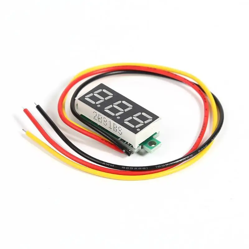 0 28 дюймов DC 0-100V цифровой светодиодный Дисплей датчик Напряжение вольтметр