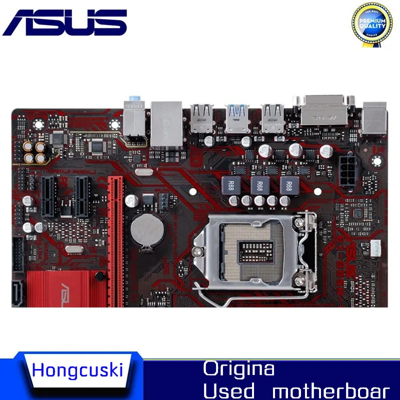 Материнская плата LGA 1150 для Intel B85 ASUS EX-B85M-V Socket LGA1150 DDR3 SATA3 USB3.0 настольная