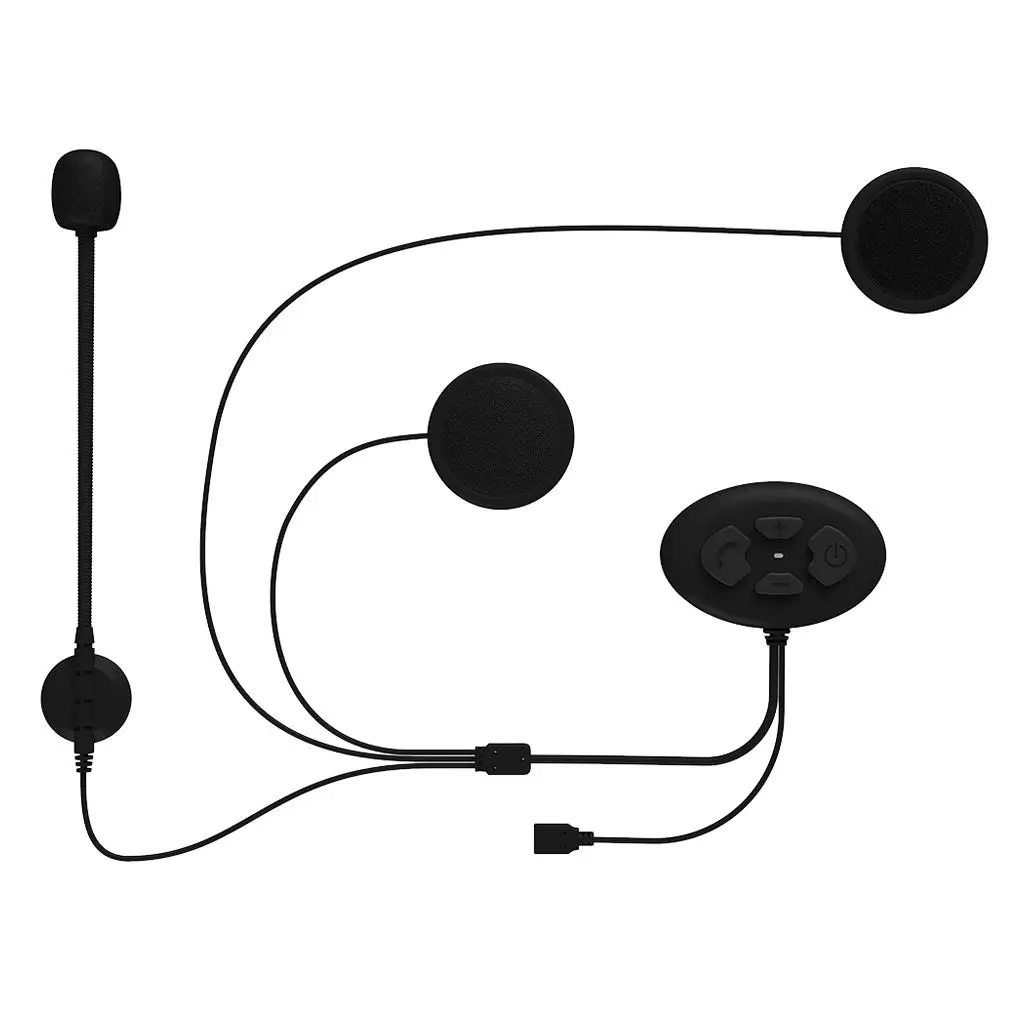 

Motorcycle Helmet Headset Wireless Headphone Bluetooth v5.0 with Microphone Motorbike Helmet Communication System
