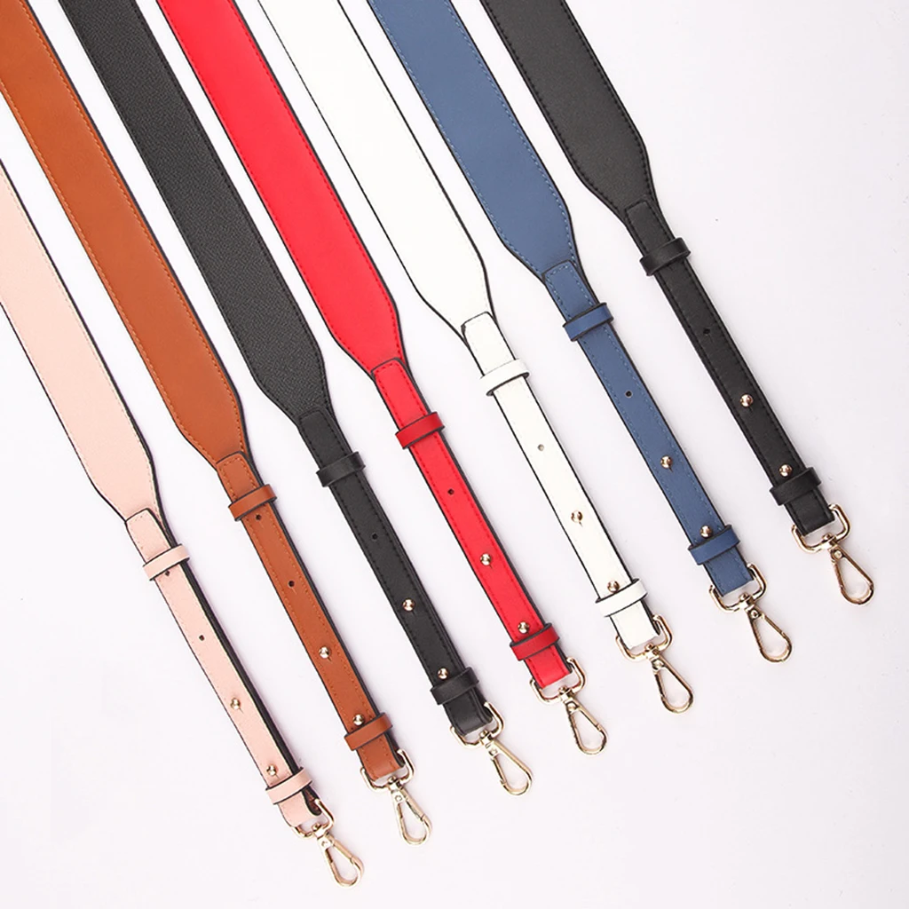 

2x Women's Leather Bag Strap Handbag Handle DIY Craft Purse Making 102-118cm