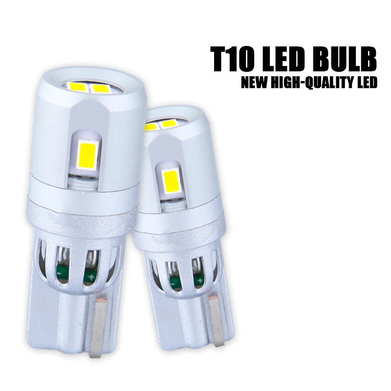 

T10 W5W LED High Quality Led Lights for Auto High Bright 6000K Singal Light 3020 Chip 5SMD Avoid Poor Contact 12V