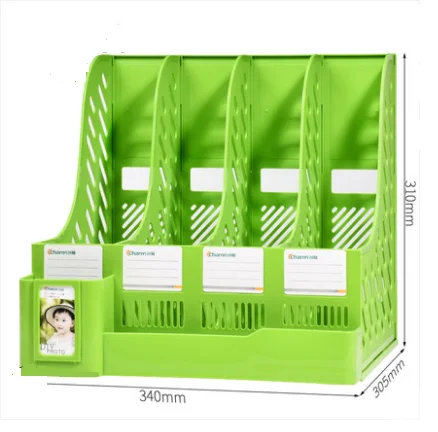 Многоуровневая стойка для файлов утолщенный пластиковый настольный органайзер