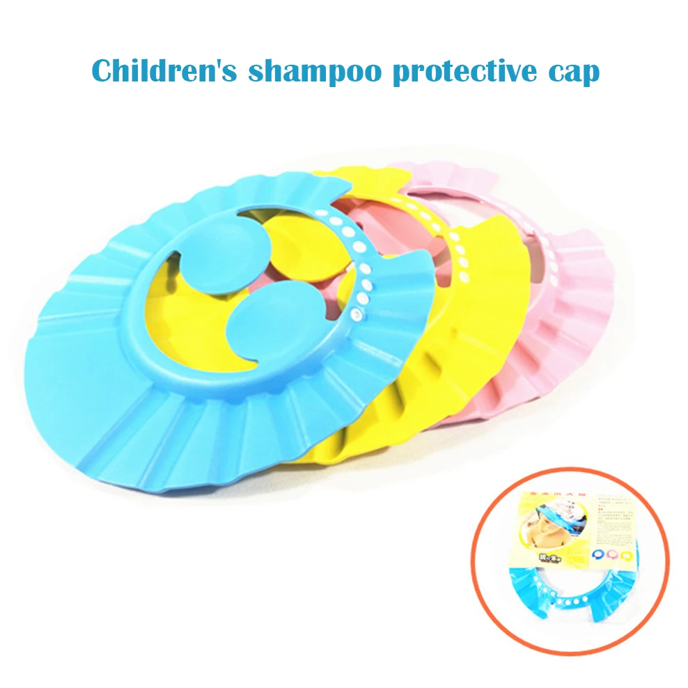 Для детей от 0 до 6 лет шапочка для шампуня регулируемый размер защита детского