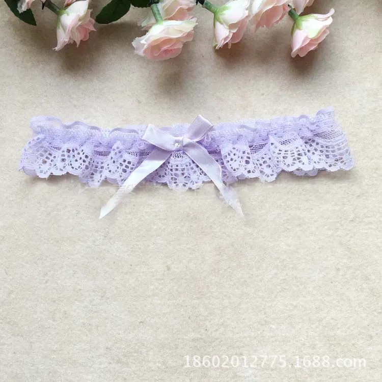 Новая пикантная обувь невесты Свадебная Кружевная подвязка белый светильник