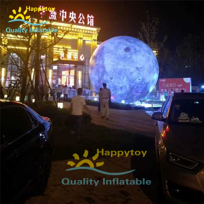Настраивасветильник гигантский надувной лунный шар/лусветильник/лунный