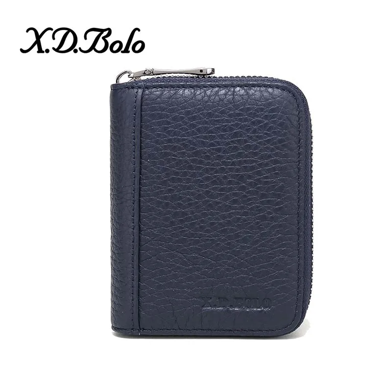 Blue XDBOLO, новинка, кошелек для монет, Модный женский кошелек, однотонный, для ключей, для карт, многофункциональный, мини кошелек, женский клатч, дизайнерский, маленький кошелек, зеленый - Цвет: Blue
