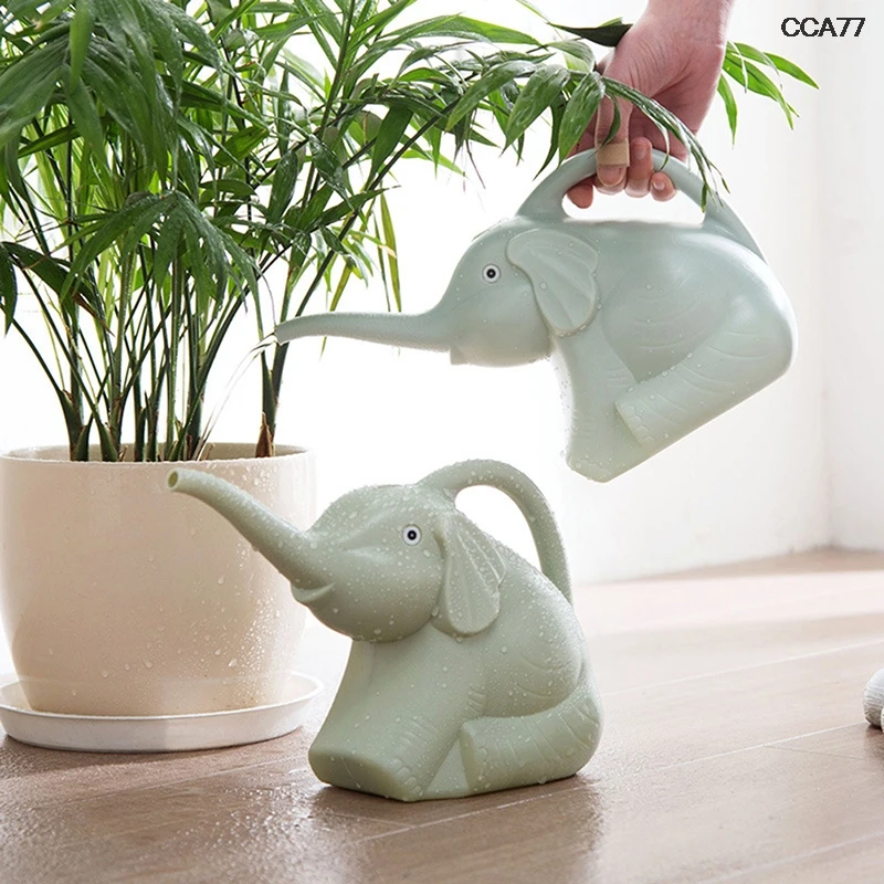 

Elephant Shape Watering Can Pot Home Garden Flowers Plants Succulents Potted